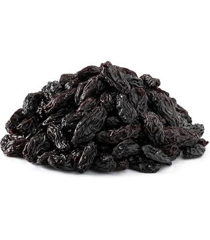 Amazon.com: Sunbest Natural Jumbo Black Raisins, 5 lbs – Naturally